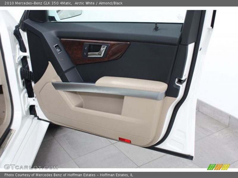 Arctic White / Almond/Black 2010 Mercedes-Benz GLK 350 4Matic