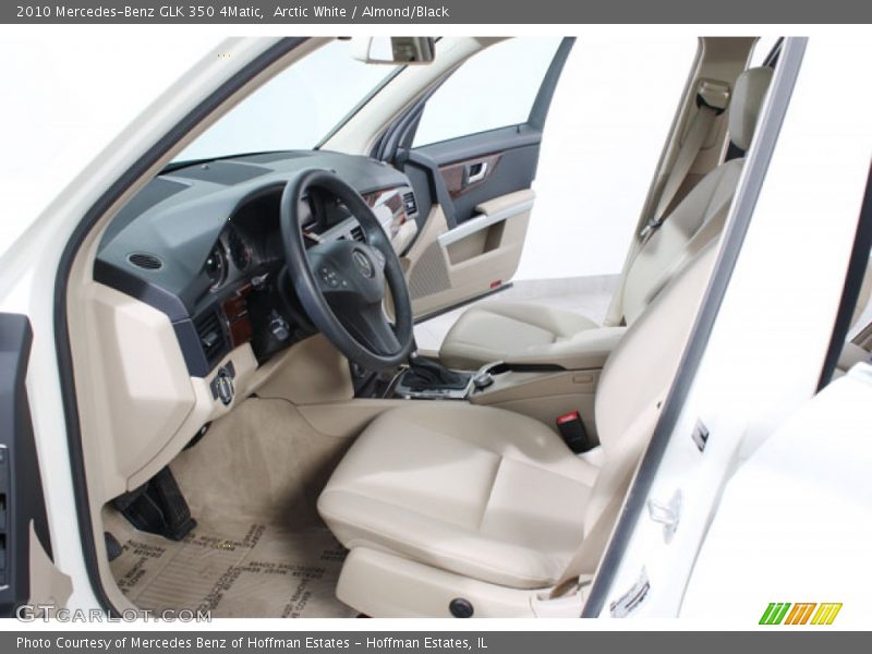 Arctic White / Almond/Black 2010 Mercedes-Benz GLK 350 4Matic