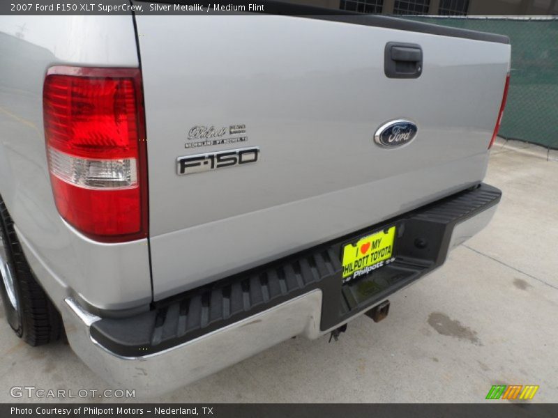 Silver Metallic / Medium Flint 2007 Ford F150 XLT SuperCrew
