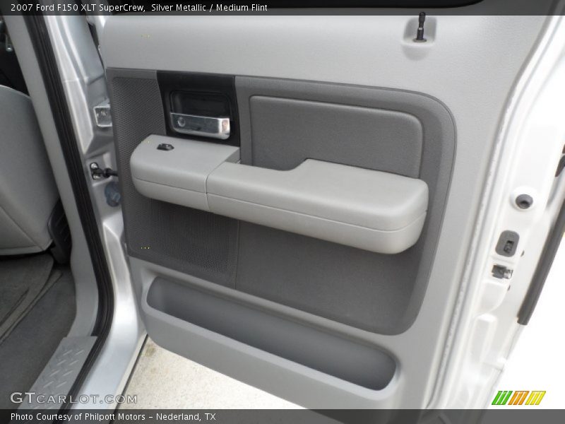 Silver Metallic / Medium Flint 2007 Ford F150 XLT SuperCrew