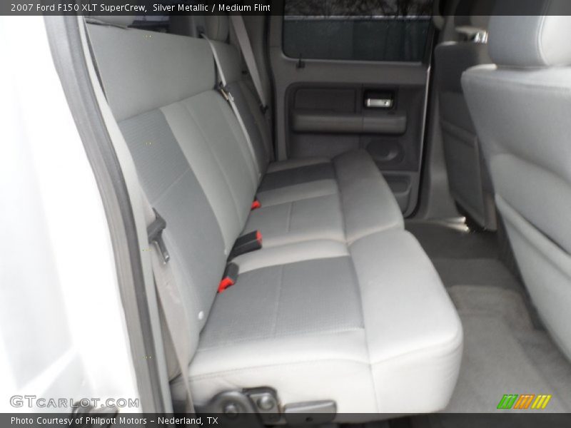 Silver Metallic / Medium Flint 2007 Ford F150 XLT SuperCrew