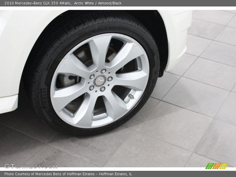 Arctic White / Almond/Black 2010 Mercedes-Benz GLK 350 4Matic