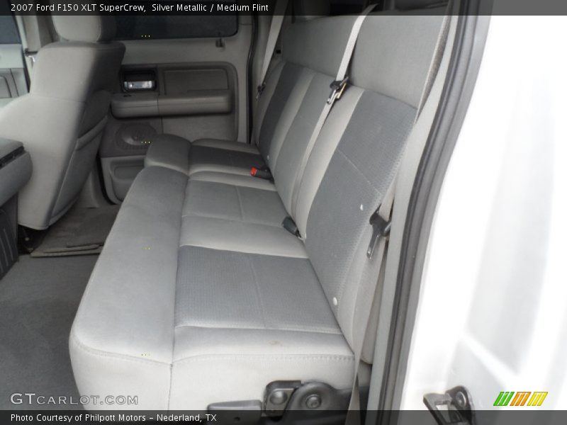 Silver Metallic / Medium Flint 2007 Ford F150 XLT SuperCrew