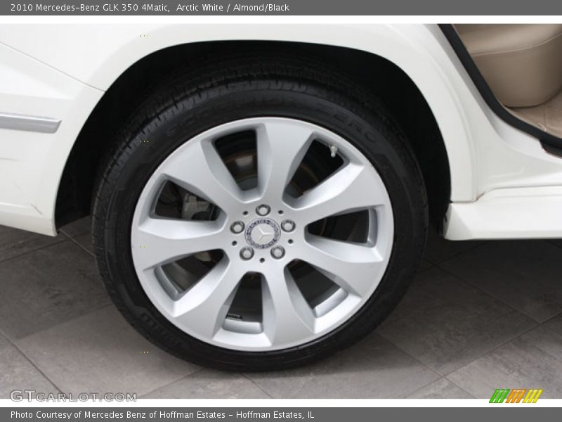 Arctic White / Almond/Black 2010 Mercedes-Benz GLK 350 4Matic
