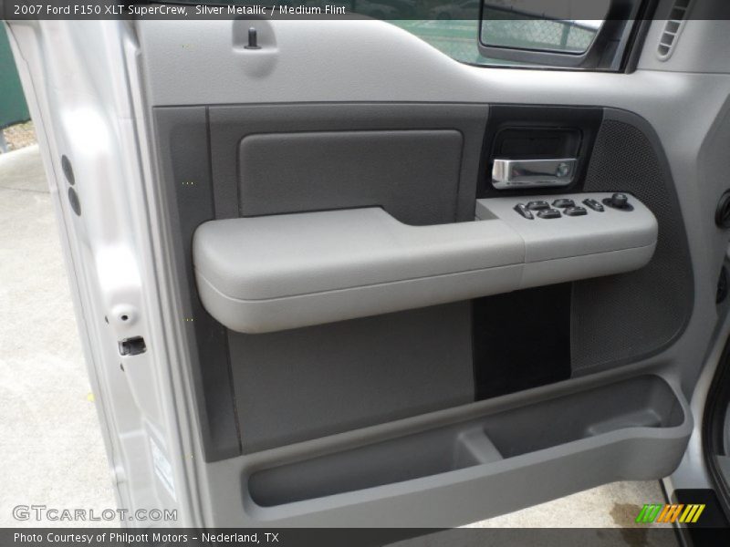 Silver Metallic / Medium Flint 2007 Ford F150 XLT SuperCrew