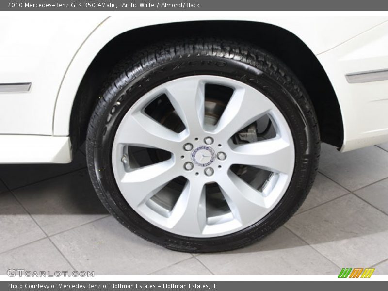 Arctic White / Almond/Black 2010 Mercedes-Benz GLK 350 4Matic