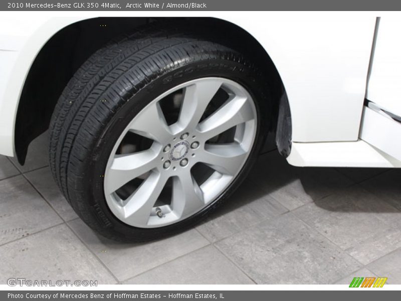 Arctic White / Almond/Black 2010 Mercedes-Benz GLK 350 4Matic