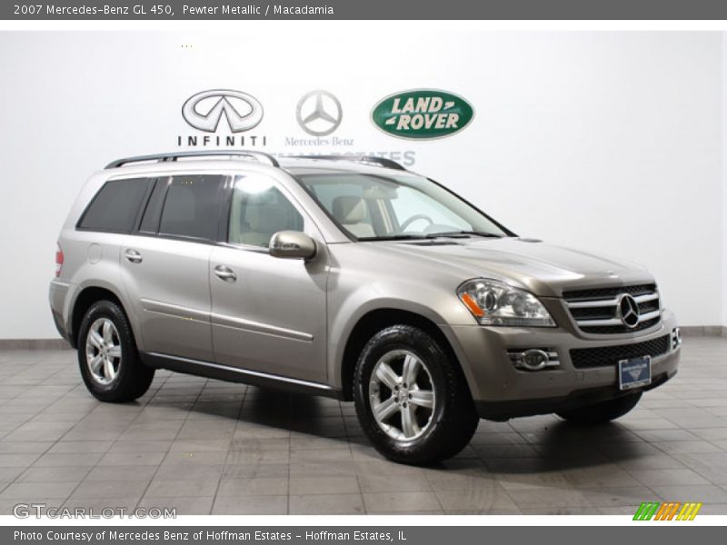 Pewter Metallic / Macadamia 2007 Mercedes-Benz GL 450