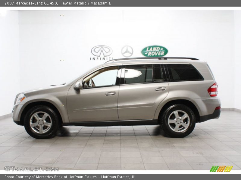 Pewter Metallic / Macadamia 2007 Mercedes-Benz GL 450