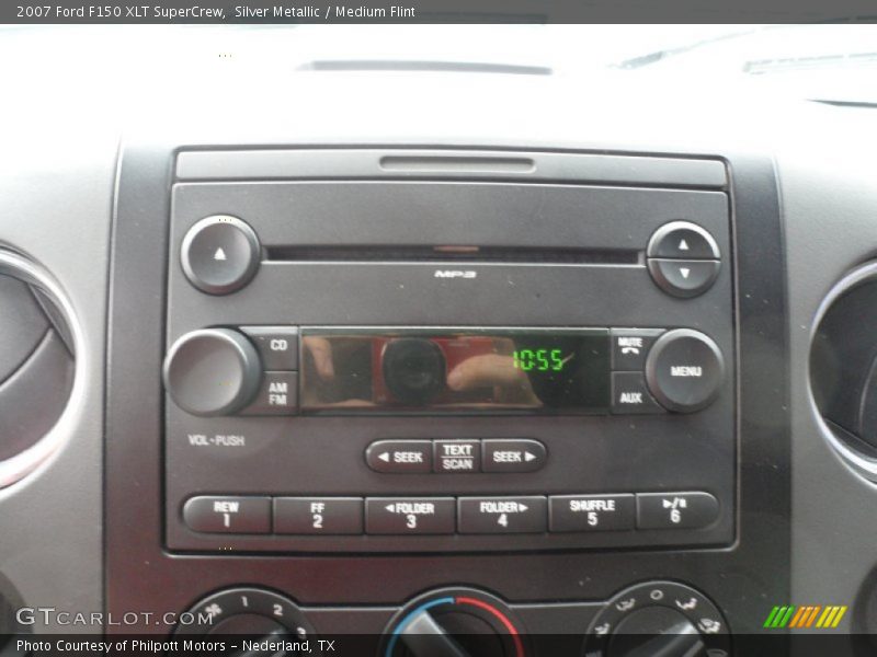 Silver Metallic / Medium Flint 2007 Ford F150 XLT SuperCrew