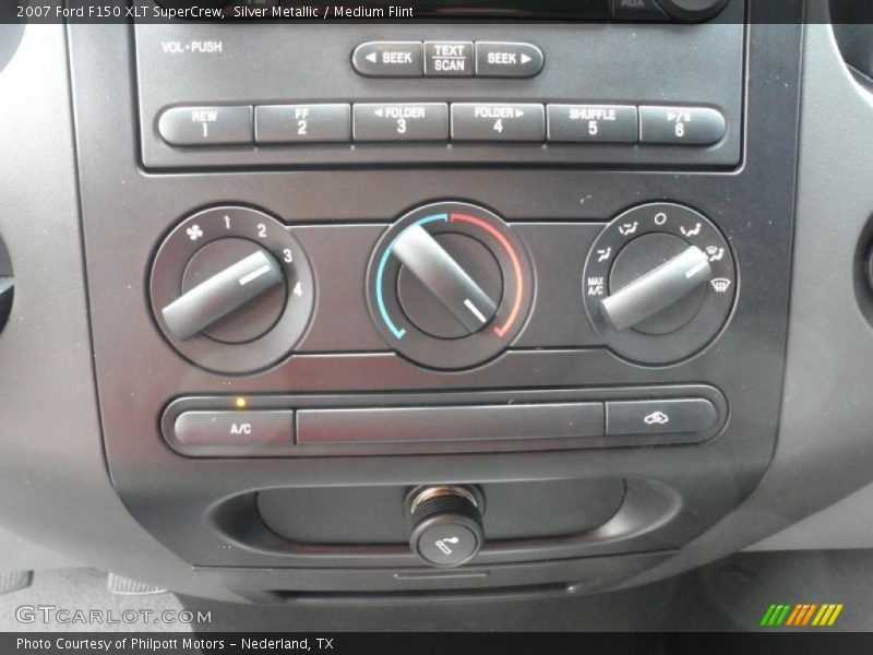Silver Metallic / Medium Flint 2007 Ford F150 XLT SuperCrew