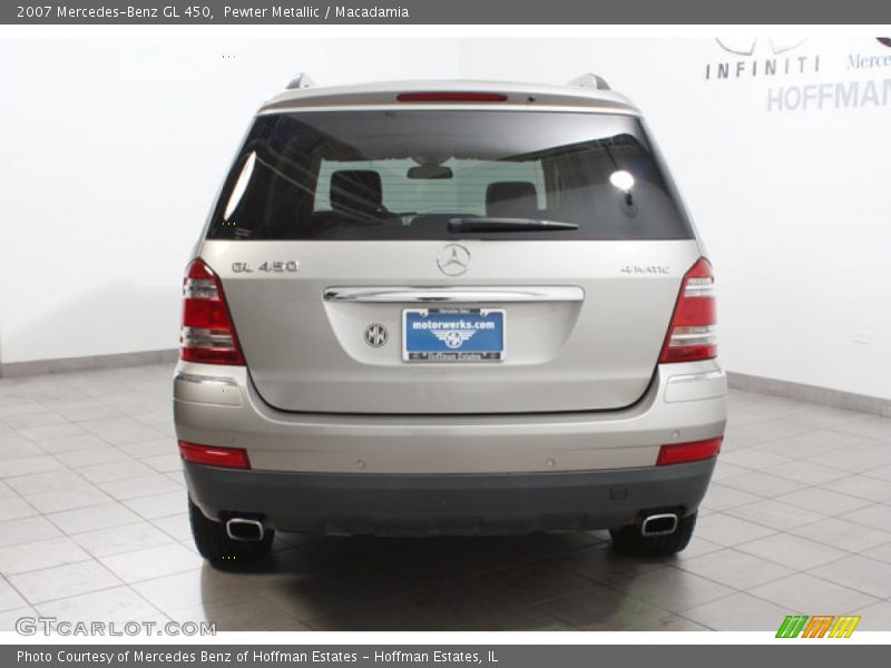 Pewter Metallic / Macadamia 2007 Mercedes-Benz GL 450