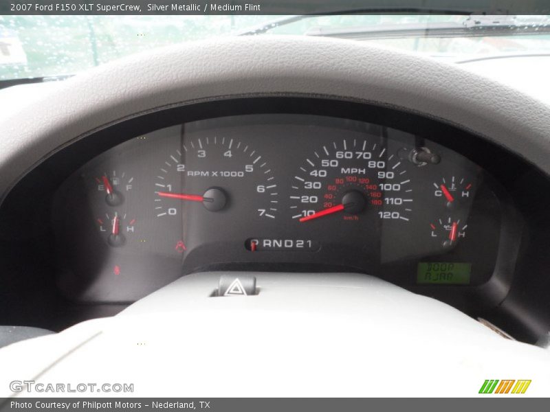 Silver Metallic / Medium Flint 2007 Ford F150 XLT SuperCrew