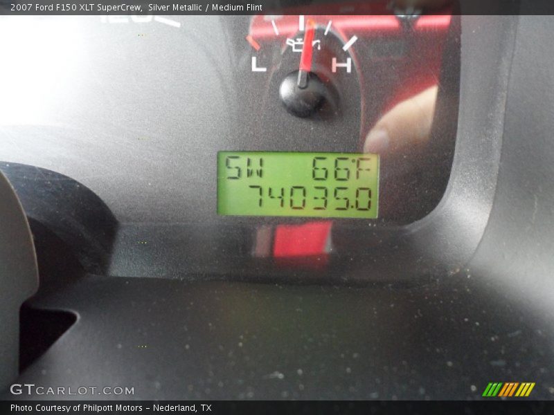 Silver Metallic / Medium Flint 2007 Ford F150 XLT SuperCrew