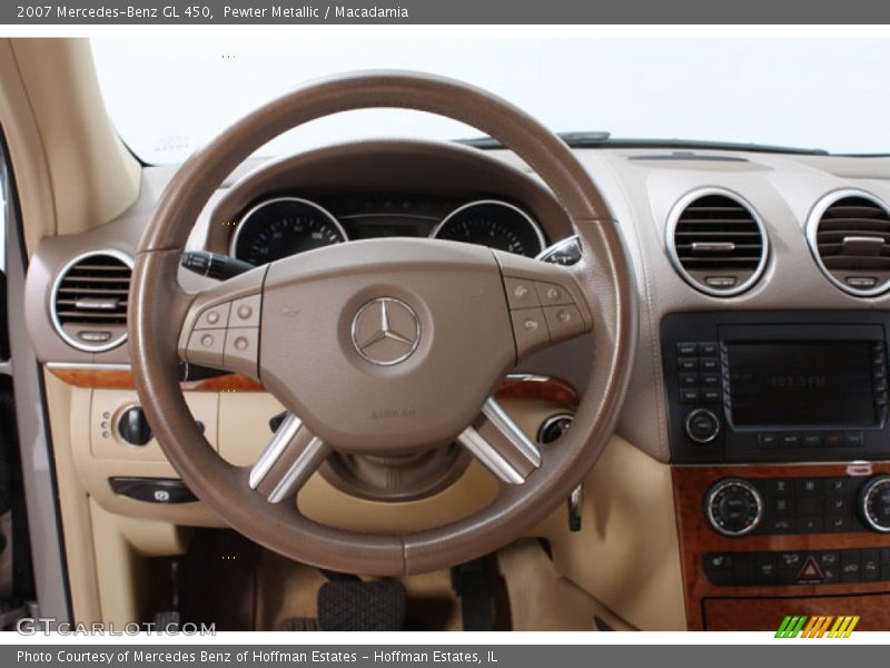 Pewter Metallic / Macadamia 2007 Mercedes-Benz GL 450