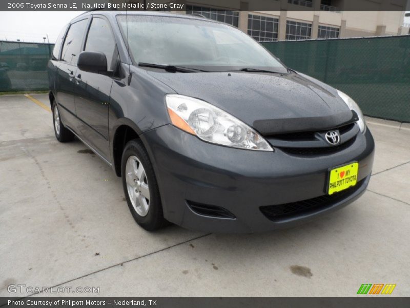 Nautical Blue Metallic / Stone Gray 2006 Toyota Sienna LE