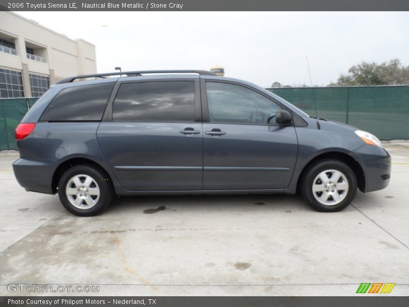 Nautical Blue Metallic / Stone Gray 2006 Toyota Sienna LE