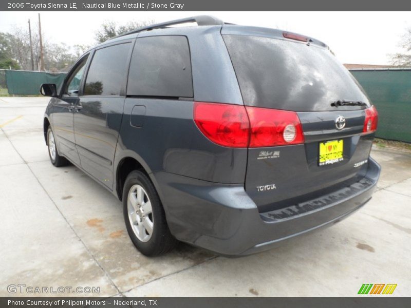 Nautical Blue Metallic / Stone Gray 2006 Toyota Sienna LE