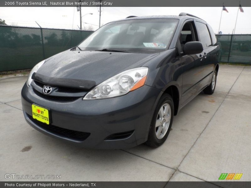 Nautical Blue Metallic / Stone Gray 2006 Toyota Sienna LE