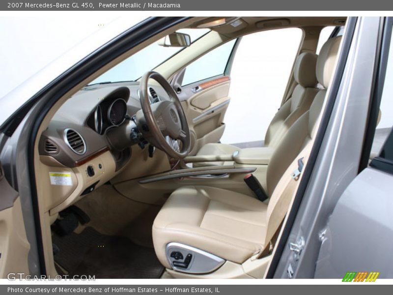 Pewter Metallic / Macadamia 2007 Mercedes-Benz GL 450