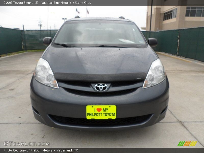 Nautical Blue Metallic / Stone Gray 2006 Toyota Sienna LE