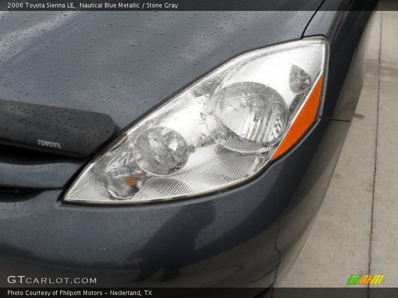 Nautical Blue Metallic / Stone Gray 2006 Toyota Sienna LE