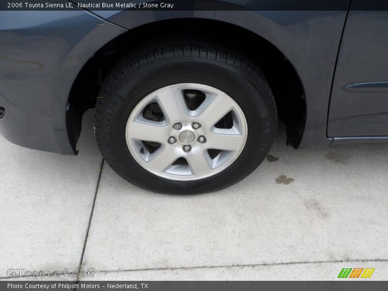 Nautical Blue Metallic / Stone Gray 2006 Toyota Sienna LE