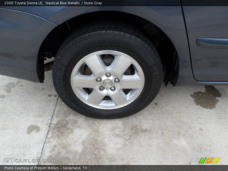 Nautical Blue Metallic / Stone Gray 2006 Toyota Sienna LE