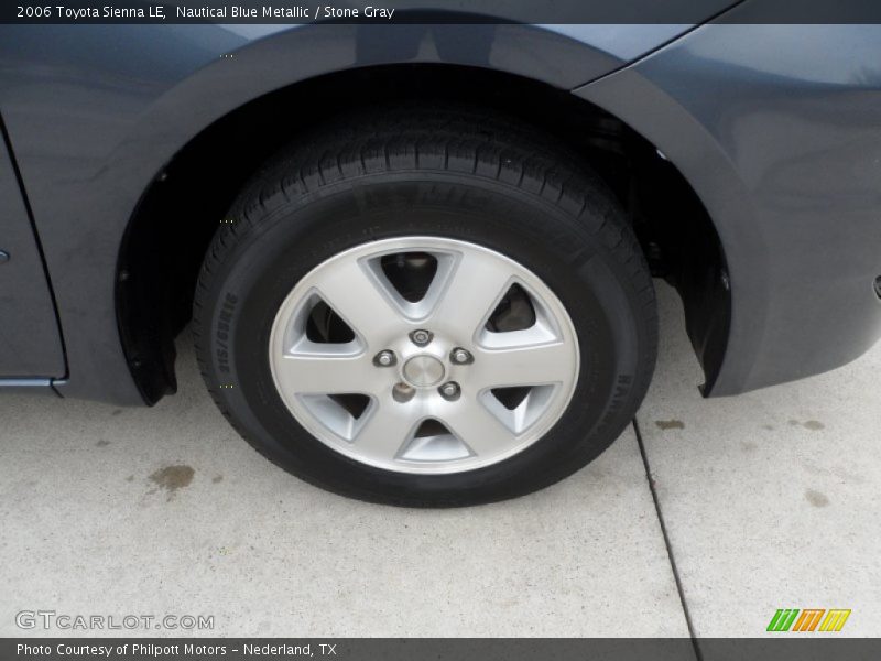 Nautical Blue Metallic / Stone Gray 2006 Toyota Sienna LE