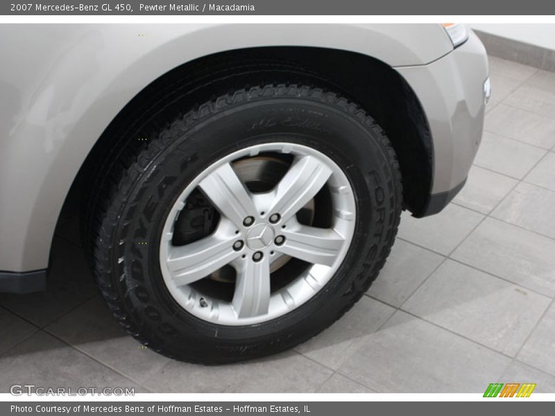 Pewter Metallic / Macadamia 2007 Mercedes-Benz GL 450
