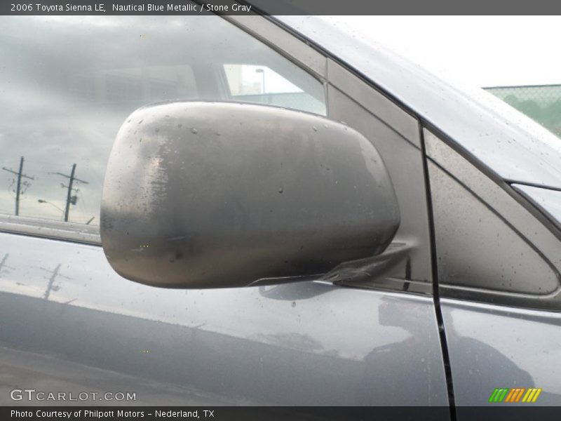 Nautical Blue Metallic / Stone Gray 2006 Toyota Sienna LE