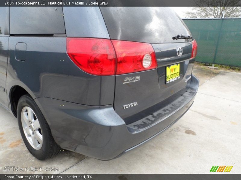 Nautical Blue Metallic / Stone Gray 2006 Toyota Sienna LE