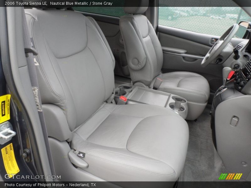 Nautical Blue Metallic / Stone Gray 2006 Toyota Sienna LE