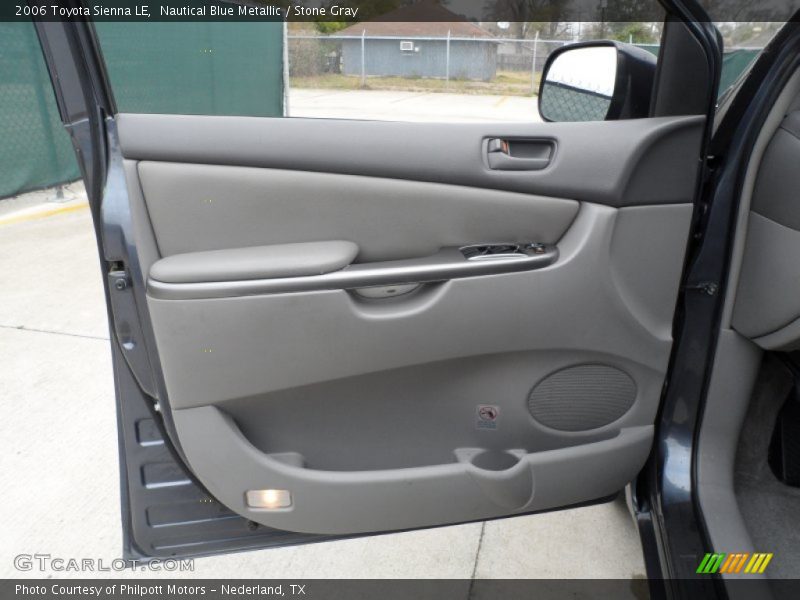 Nautical Blue Metallic / Stone Gray 2006 Toyota Sienna LE