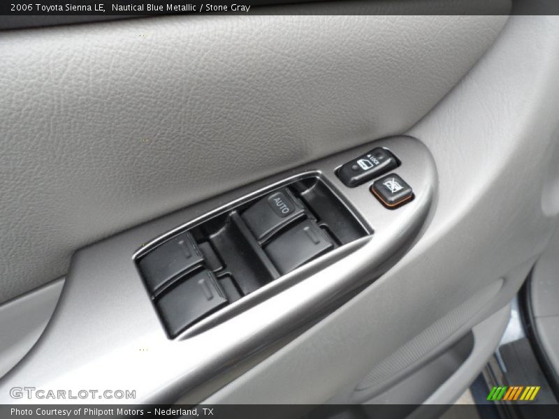 Nautical Blue Metallic / Stone Gray 2006 Toyota Sienna LE