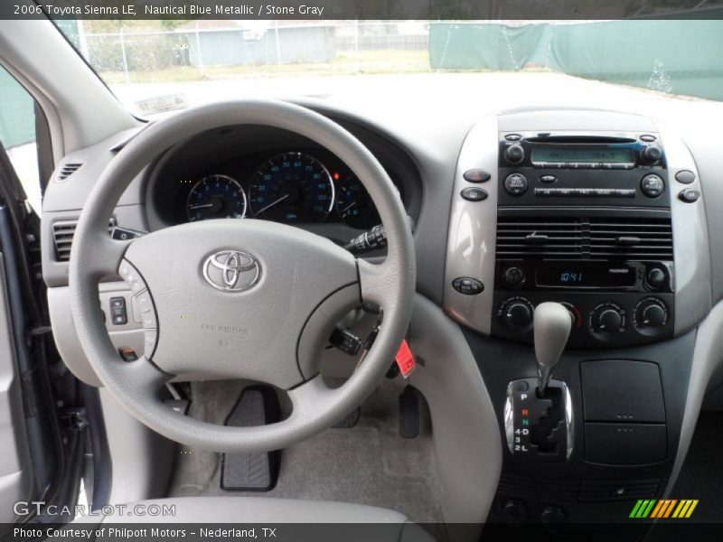 Nautical Blue Metallic / Stone Gray 2006 Toyota Sienna LE