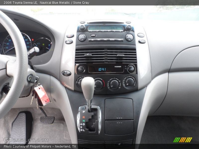 Nautical Blue Metallic / Stone Gray 2006 Toyota Sienna LE