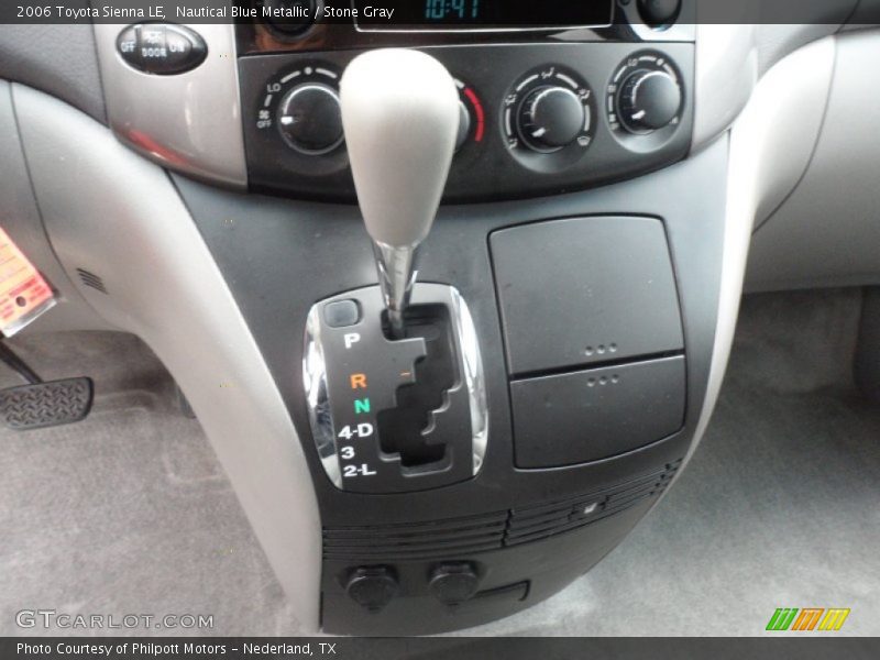Nautical Blue Metallic / Stone Gray 2006 Toyota Sienna LE