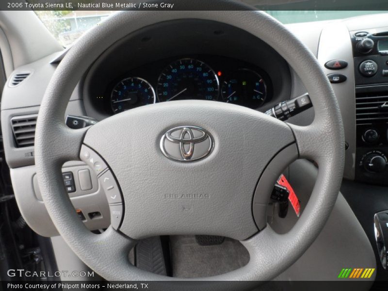 Nautical Blue Metallic / Stone Gray 2006 Toyota Sienna LE