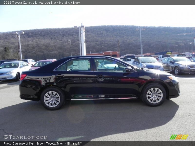 Attitude Black Metallic / Ivory 2012 Toyota Camry LE
