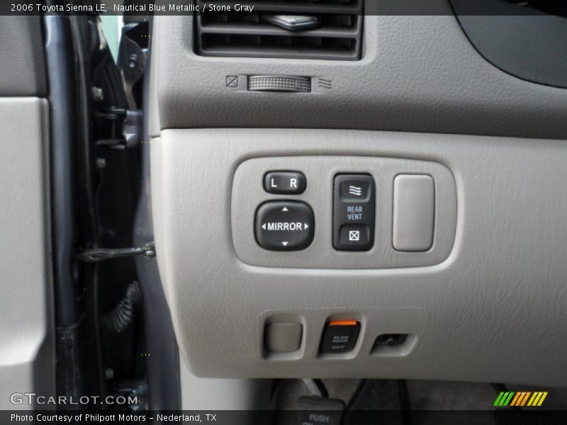Nautical Blue Metallic / Stone Gray 2006 Toyota Sienna LE