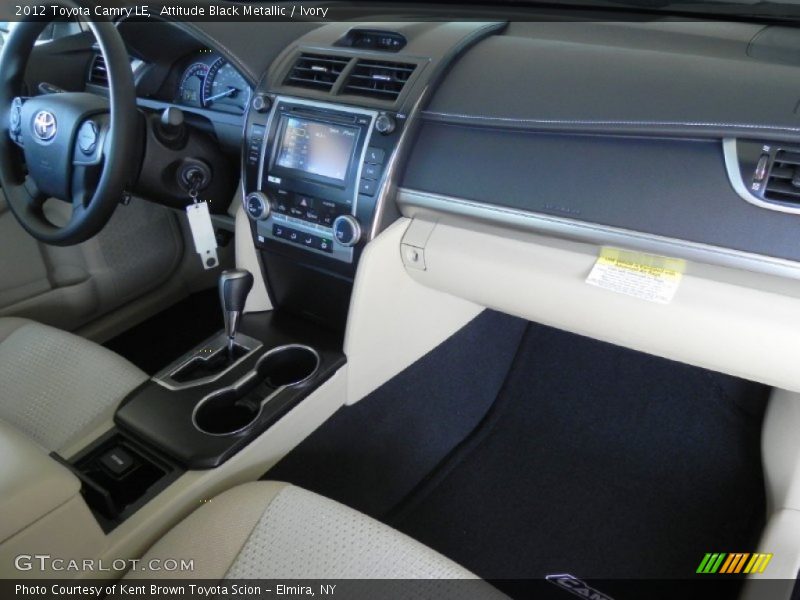 Attitude Black Metallic / Ivory 2012 Toyota Camry LE