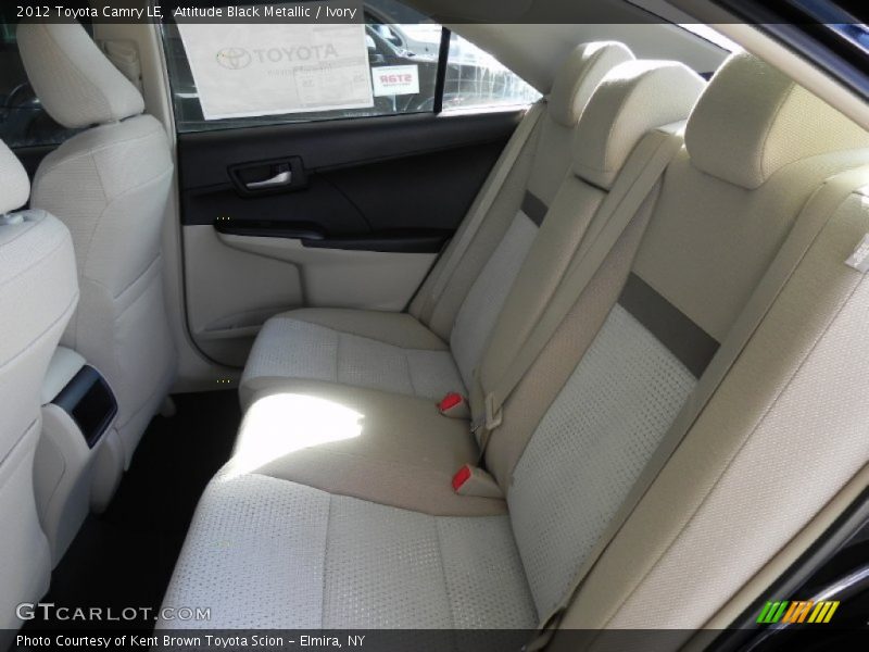 Attitude Black Metallic / Ivory 2012 Toyota Camry LE