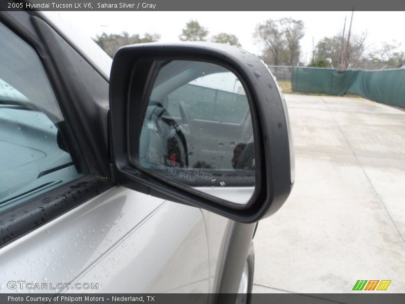 Sahara Silver / Gray 2005 Hyundai Tucson LX V6