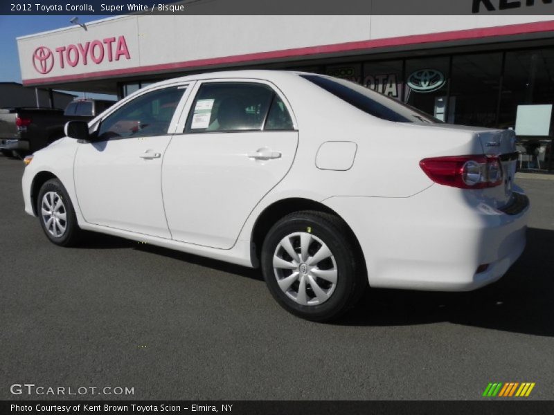 Super White / Bisque 2012 Toyota Corolla