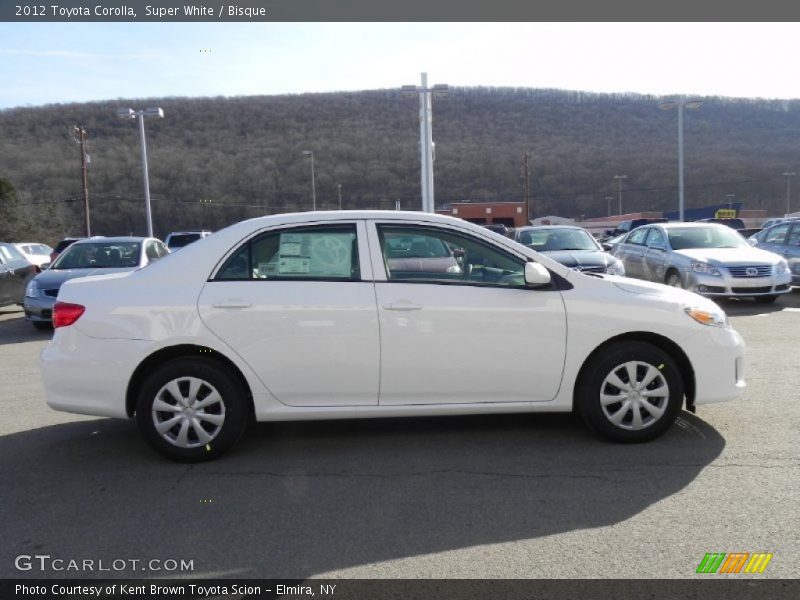 Super White / Bisque 2012 Toyota Corolla