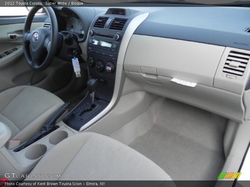 Super White / Bisque 2012 Toyota Corolla
