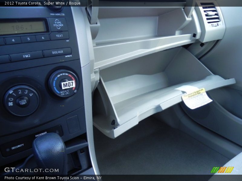 Super White / Bisque 2012 Toyota Corolla