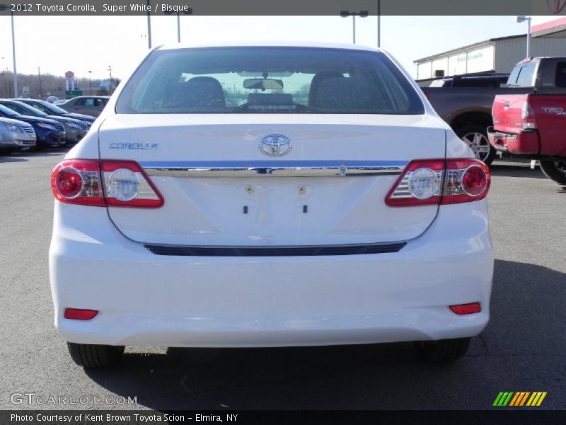 Super White / Bisque 2012 Toyota Corolla
