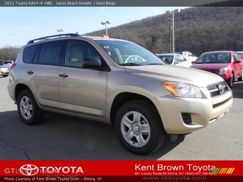 Sandy Beach Metallic / Sand Beige 2011 Toyota RAV4 I4 4WD